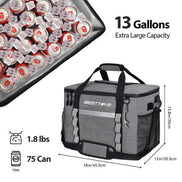 MLNshops 75 Cans Cooler for Groceries - Insulated Bag