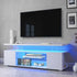 MLNshops White LED Gaming Entertainment Center TV Stand Default