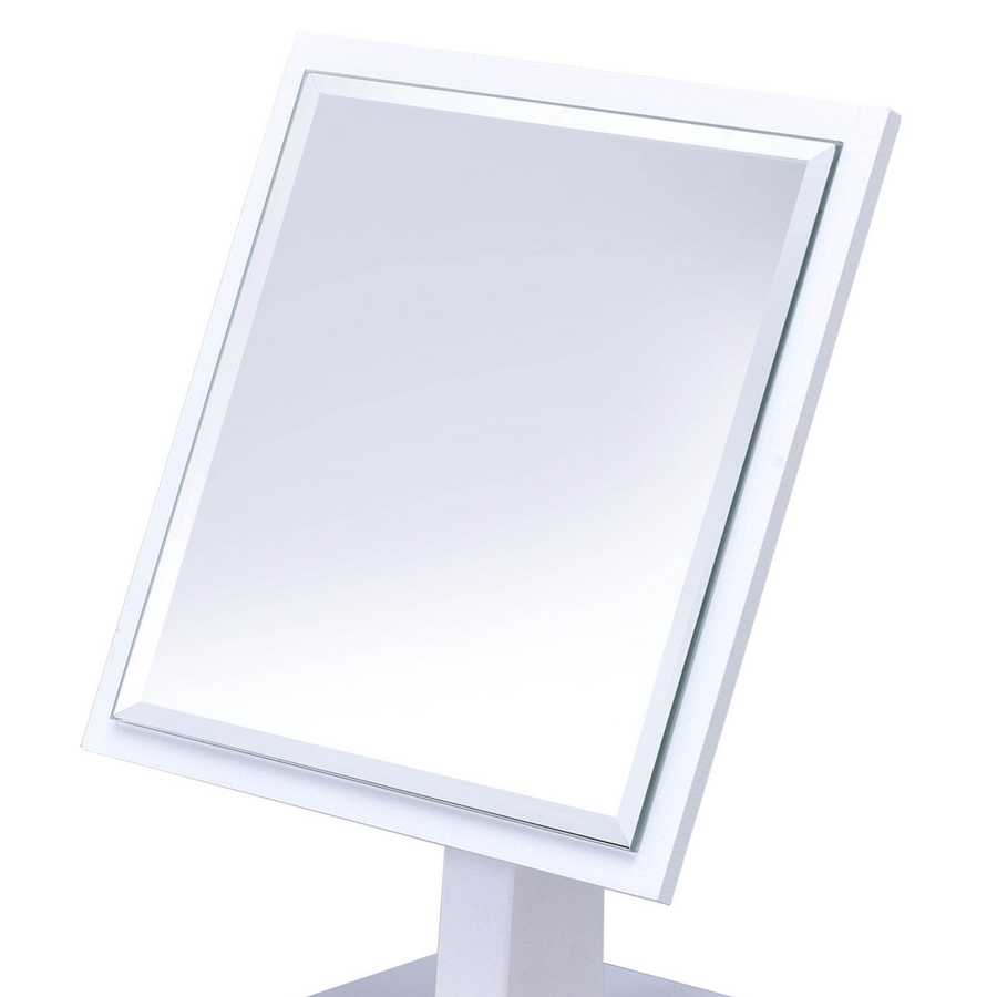 MLNshops White Pedestal Makeup Mirror for Beauty Needs