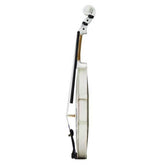 MLNshops White Violin with Rosin and Case