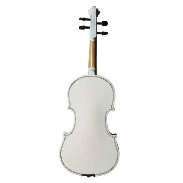 MLNshops White Violin with Rosin and Case