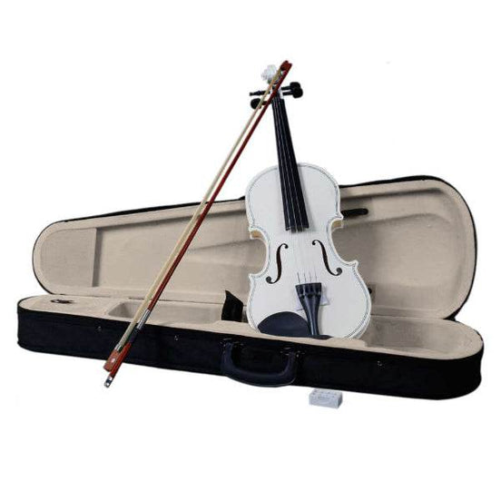 MLNshops White Violin with Rosin and Case Default Title