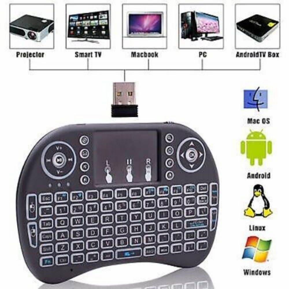 MLNshops 2.4G Wireless Keyboard PC with Multi-Device Compatibility Default Title