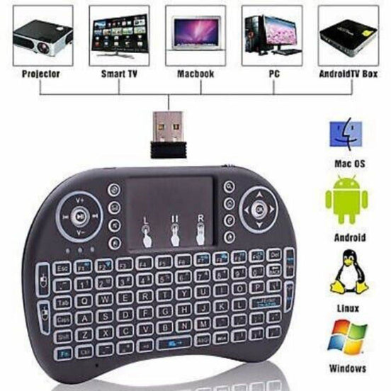 MLNshops 2.4G Wireless Keyboard PC with Multi-Device Compatibility Default Title