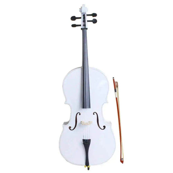 MLNshops Wood Cello with Case for Beginners Default Title