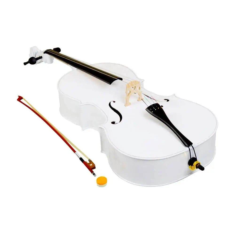 MLNshops Wood Cello with Case for Beginners