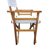 MLNshops Wooden Director Chair Set - Canvas Folding Chairs