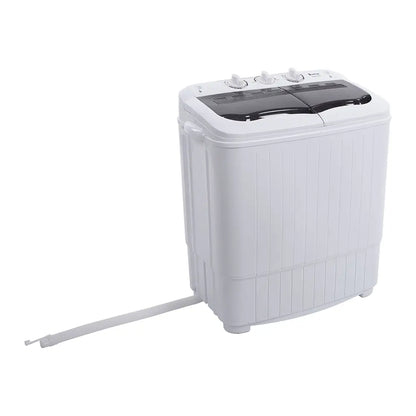 XPB35-ZK35 14.3(7.7 6.6)lbs Semi-automatic Gray Cover Washing Machine MLNshops]