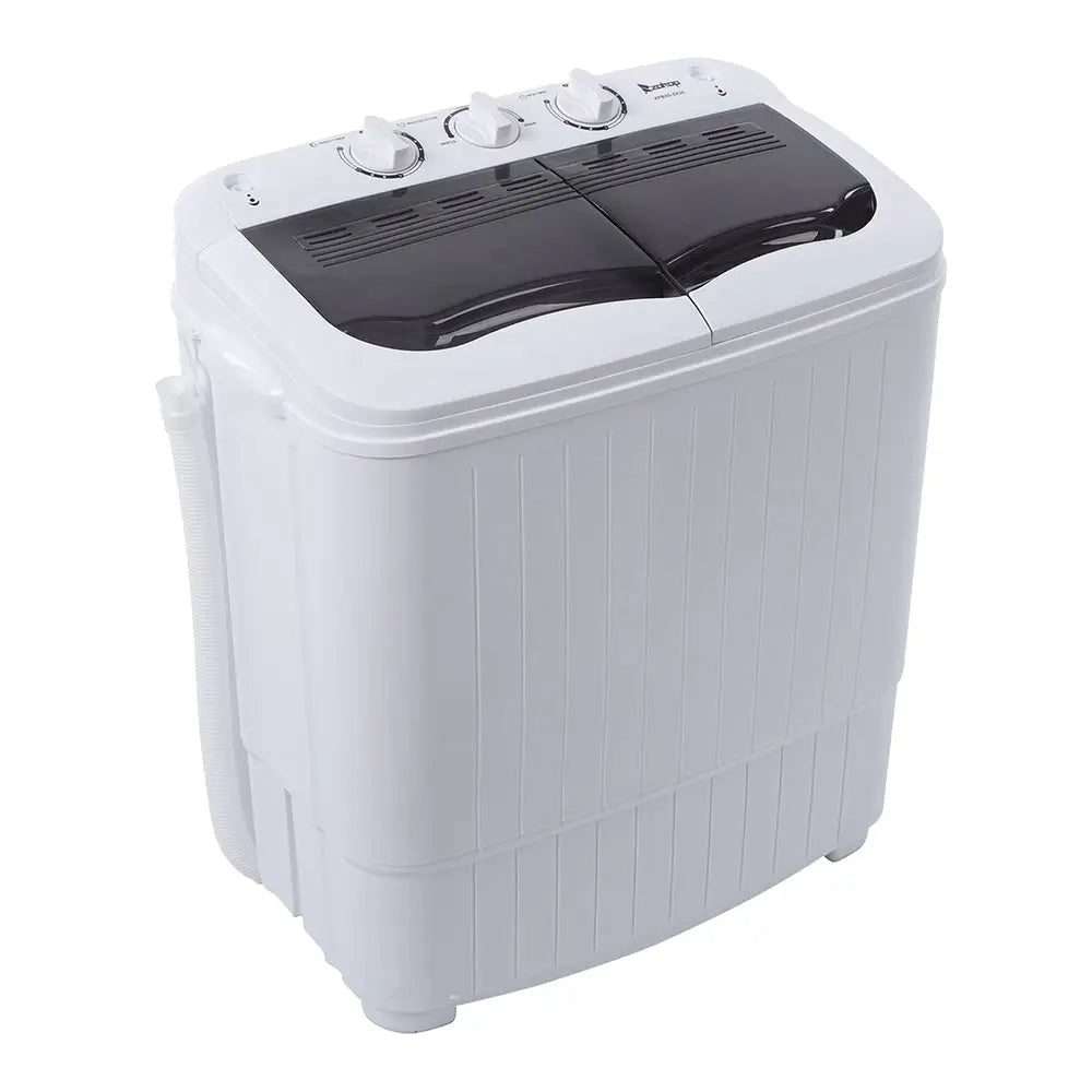 XPB35-ZK35 14.3(7.7 6.6)lbs Semi-automatic Gray Cover Washing Machine MLNshops]