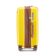 MLNshops 4 Piece Luggage Set with Spinner Wheels - Yellow