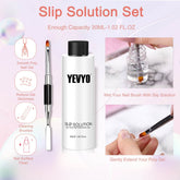 mlnshops Complete Poly Nail Gel Kit for DIY Nail Art