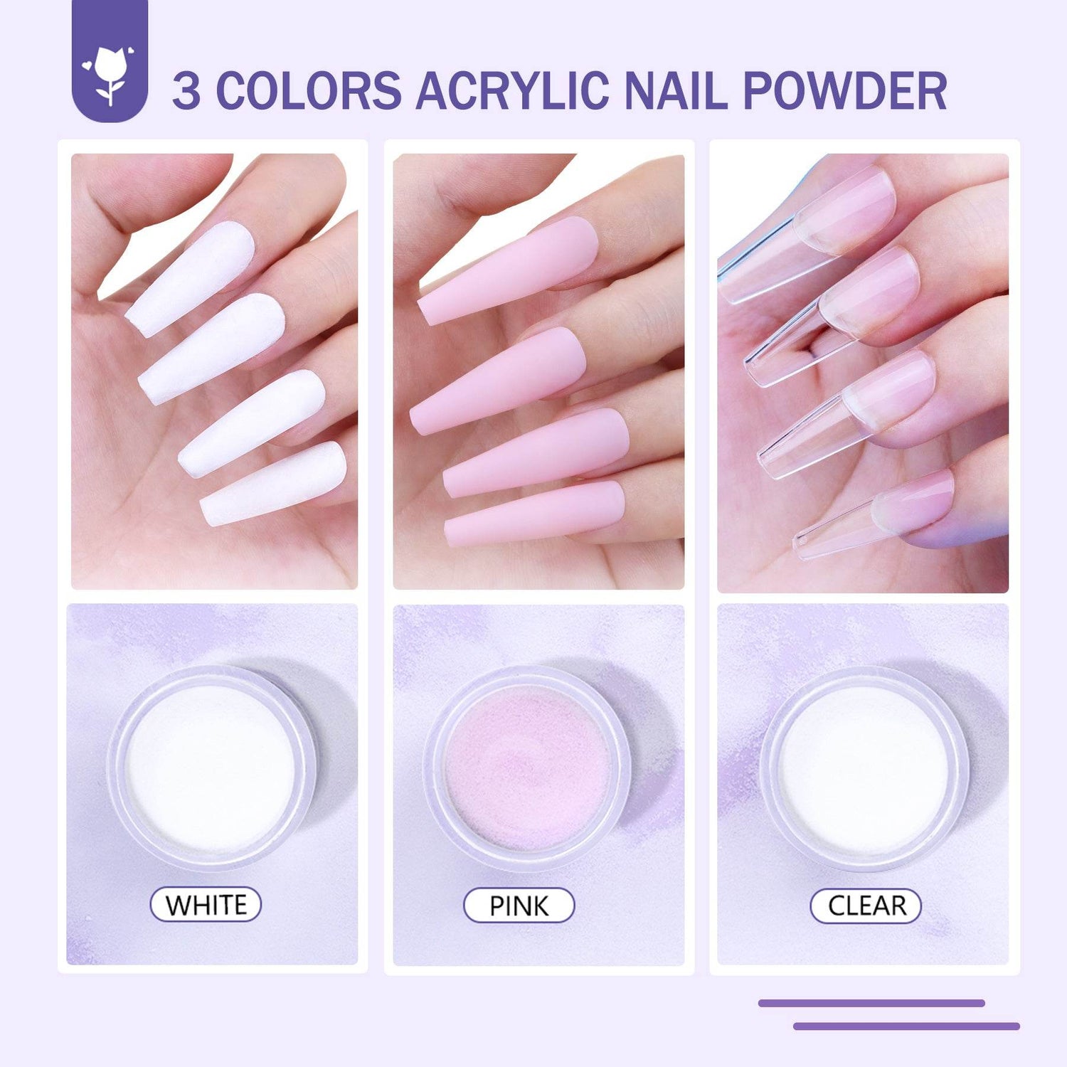 MLNshops 24 Color Nail Art Kit for Creative Designs