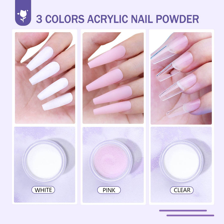 MLNshops 24 Color Nail Art Kit for Creative Designs