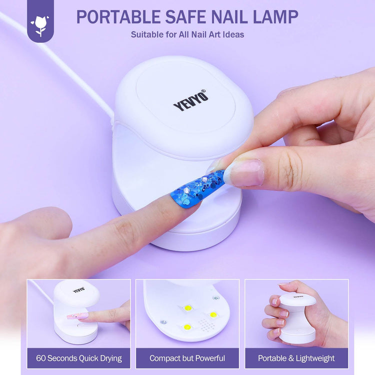 MLNshops 24 Color Nail Art Kit for Creative Designs