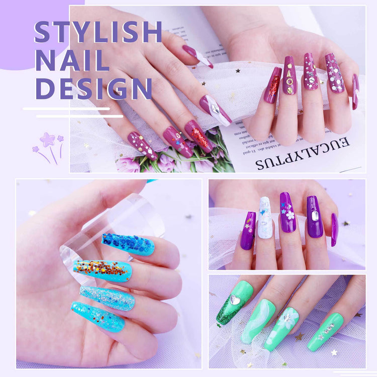 MLNshops 24 Color Nail Art Kit for Creative Designs