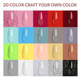 MLNshops Fast Dry Dip Powder Nail Kit for Professionals