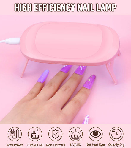 MLNshops Fast Dry Dip Powder Nail Kit for Professionals