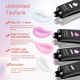 YEVYO Poly Gel Nail Kit with UV Lamp for Salon Quality Nails
