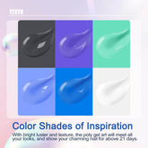 YEVYO UV Lamp Polygel Set for Perfect Nail Art