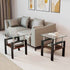 MLNshops modern glass coffee table set - 2pc tempered glass Default