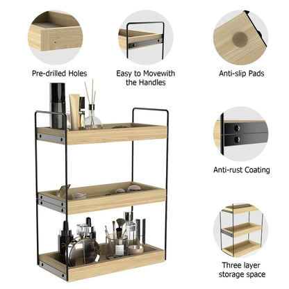 3 Tier Bathroom Counter Organizer