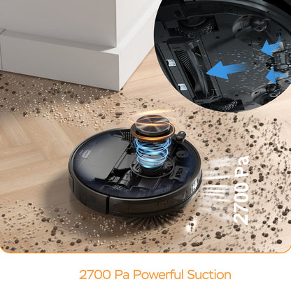 Geek Smart L7 Robot Vacuum Cleaner and Mop, LDS Navigation, Wi-Fi Connected APP