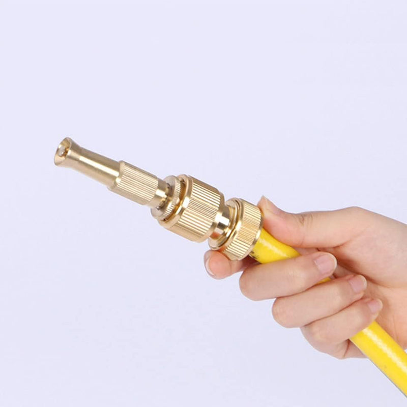 High-Pressure Jet Spray Brass Booster Water Spray Nozzle and Connector