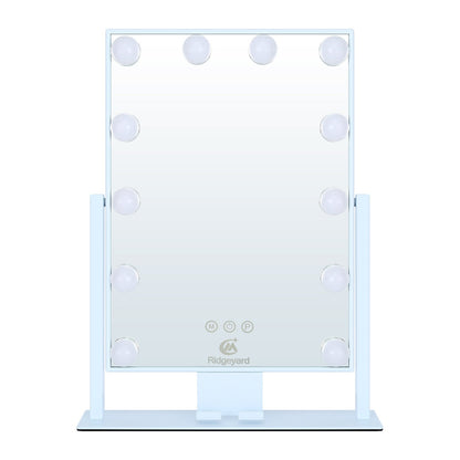 Hollywood Vanity Mirror Makeup Mirror with Dimmable Lights 12 LED Bulbs