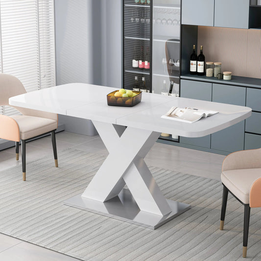MLNshops - Modern Square Dining Table,