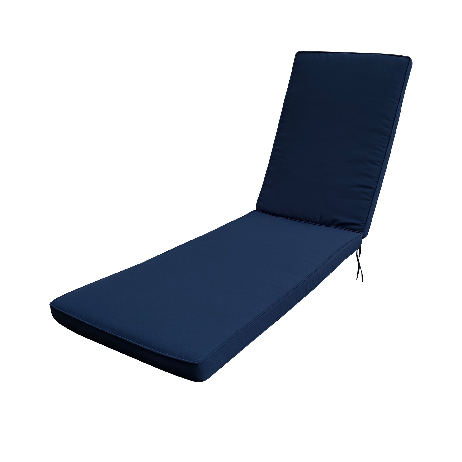 Outdoor Lounge Chair Cushion Replacement Patio Furniture Seat Cushion Chaise Lounge Cushion，NAVY BLUE