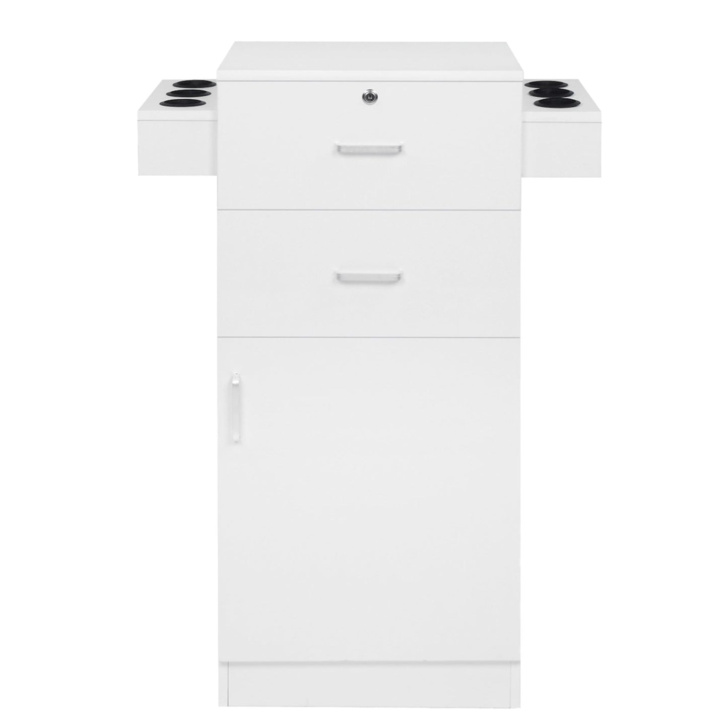 Pitted surface 2 drawers 1 door 6 hair dryer double ear cabinet MLNshops