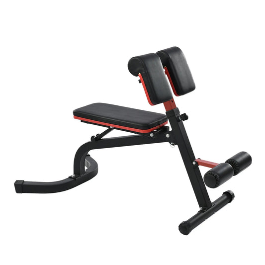 MLNshops - Roman Chair with Adjustable Height,Multi-function Bench, Back Extension Bench, Ab Chair for Whole-Body Training