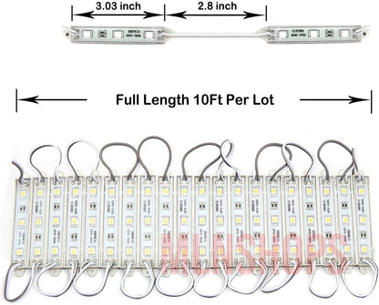 Super Bright IP65 Waterproof 5050 SMD Module Light Sign Strip Lamp DC 12V